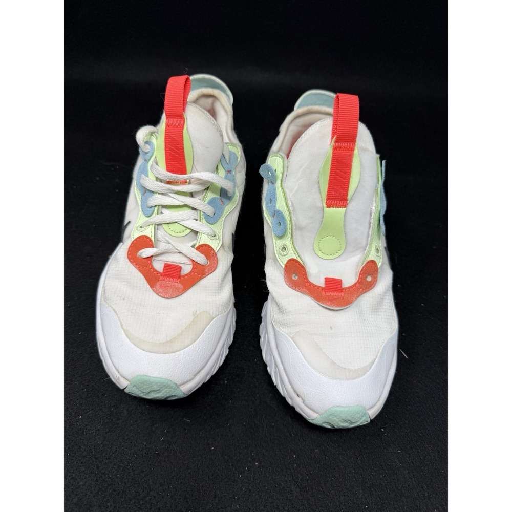 Nike React Art3mis Sail Flash Crimson Womens Size 6.5 Lifestyle Sneakers